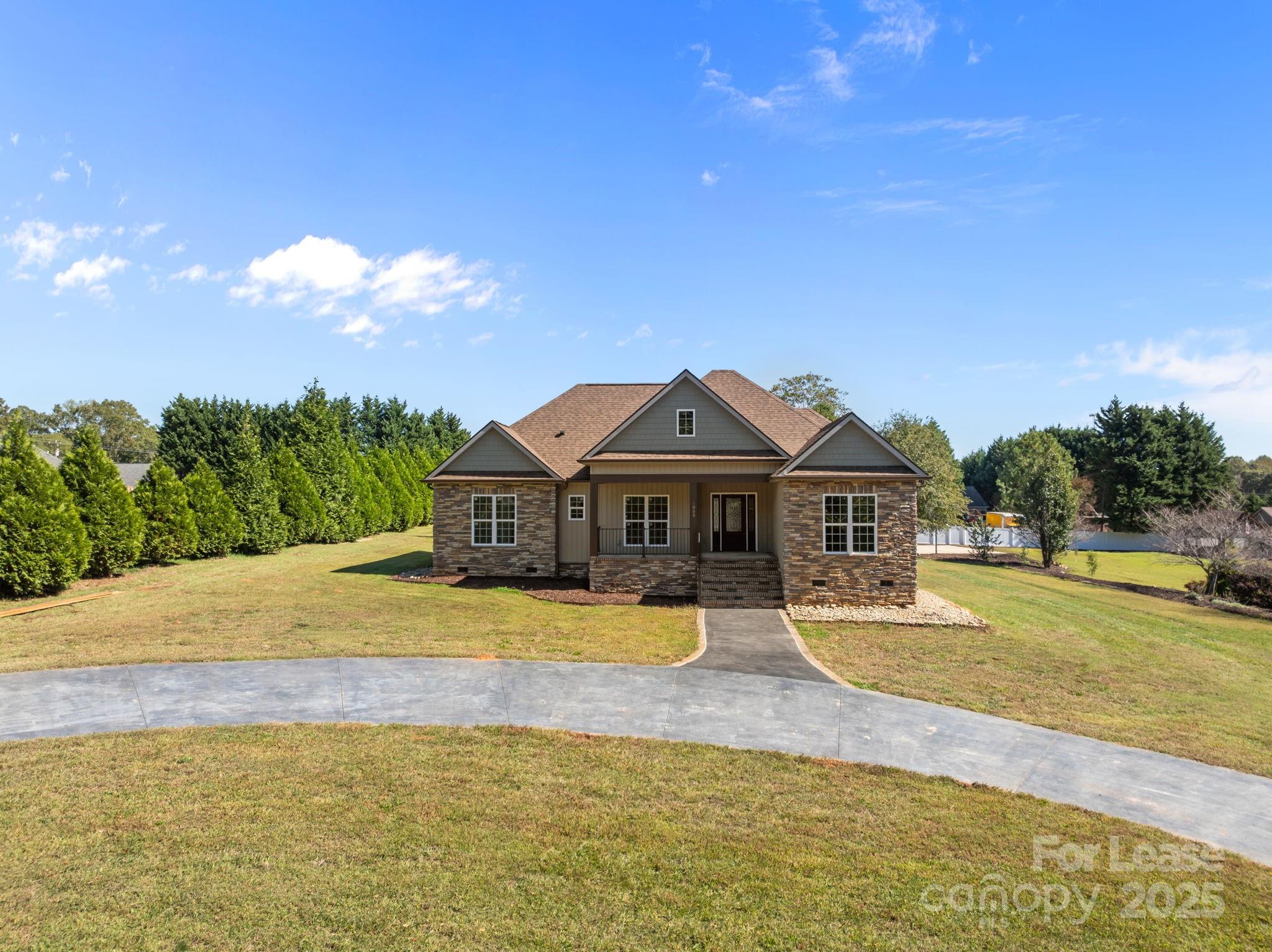 4855 New Cut Road Inman, SC 29349 - Photo 2 of 40 a front view of a house with a yard