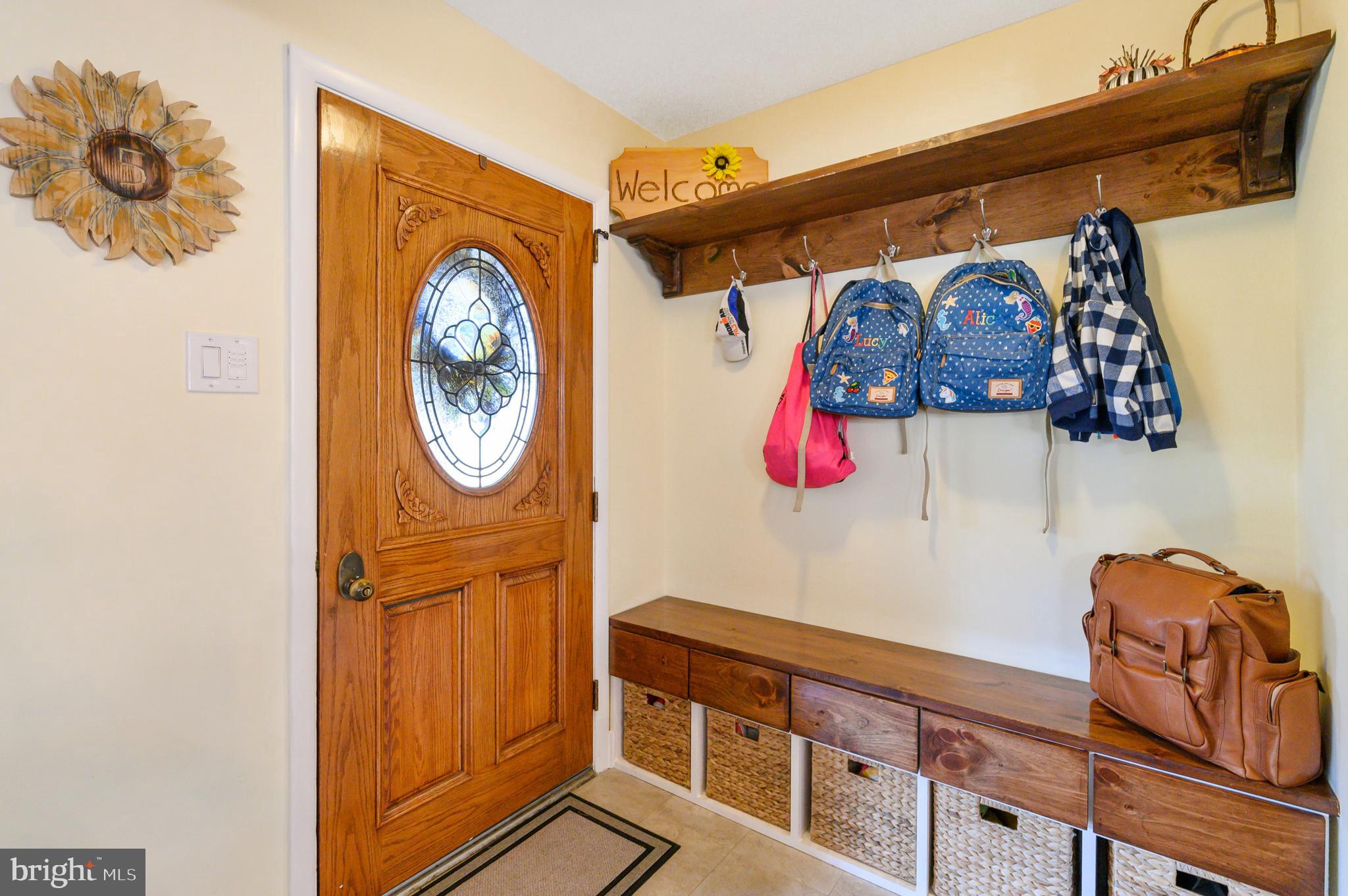2021 Springhouse Road Broomall, PA 19008 - Photo 12 of 26 Custom entry nook w/ drawers, cubbies & coat hooks