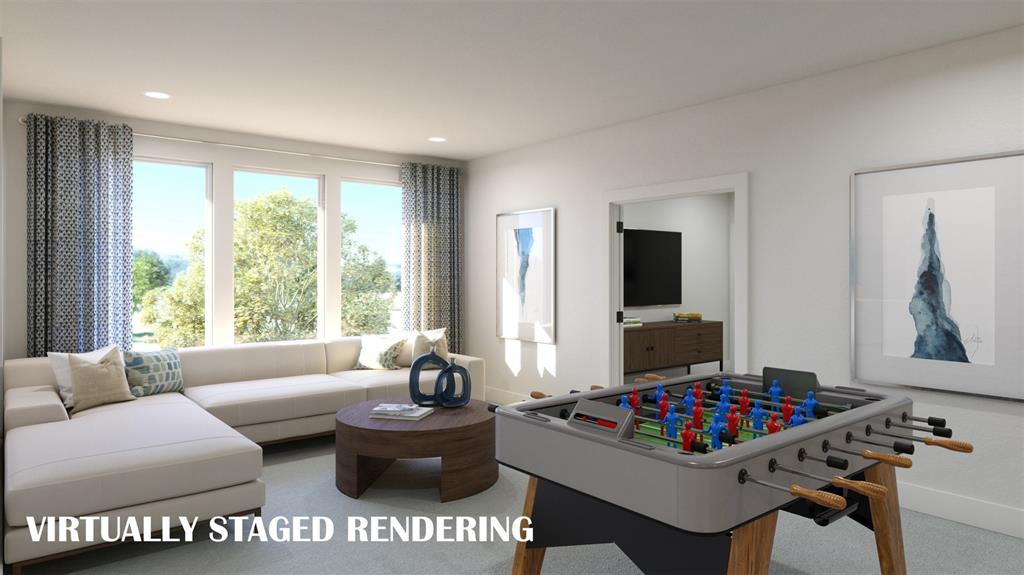 2408 Cairn Road McKinney, TX 75071 - Photo 13 of 14 a living room with furniture and a large window