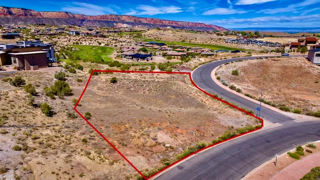 a view of a water with a ocean view