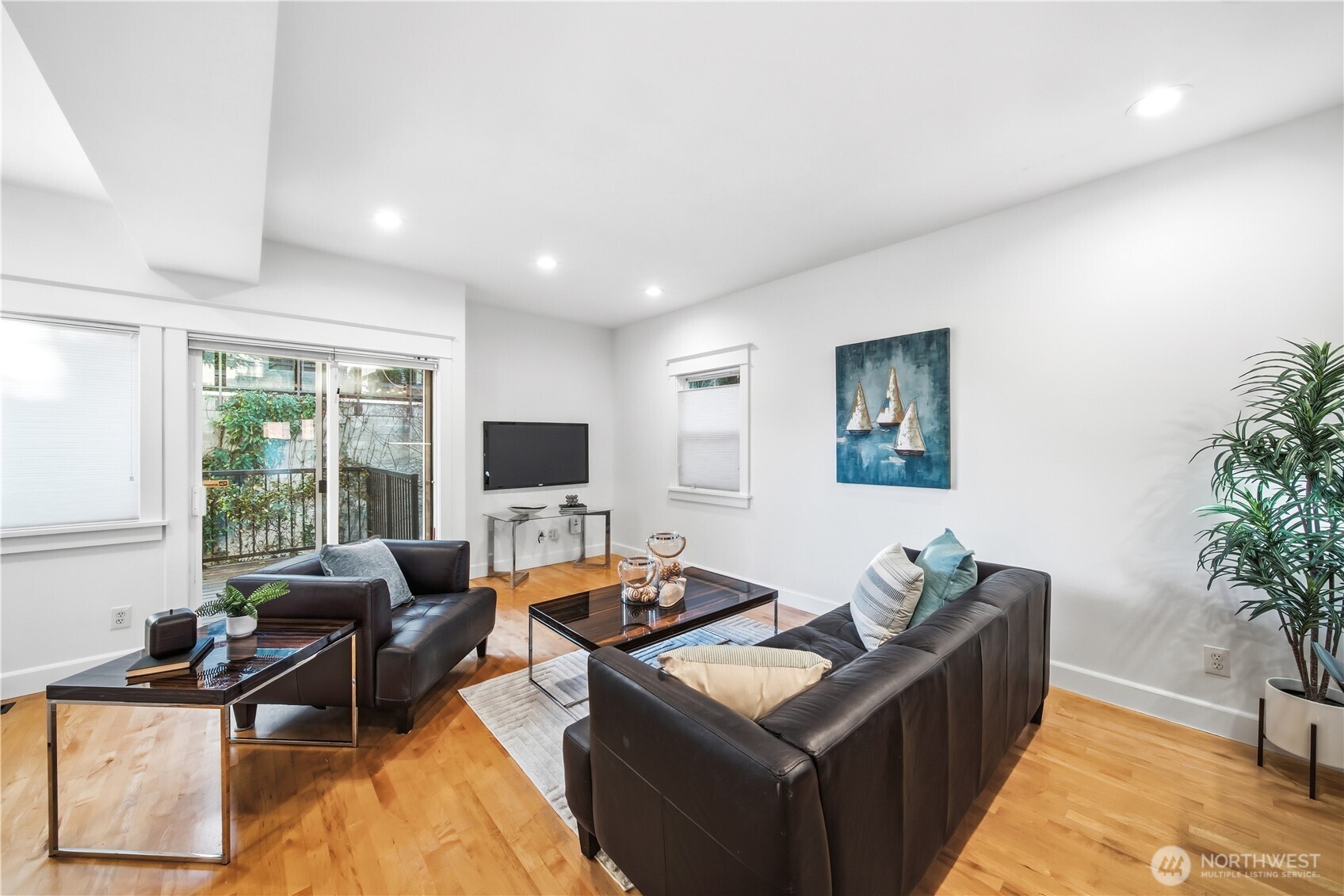 1375 32nd Avenue South Seattle, WA 98144 - Photo 14 of 36 a living room with furniture potted plant and a large window