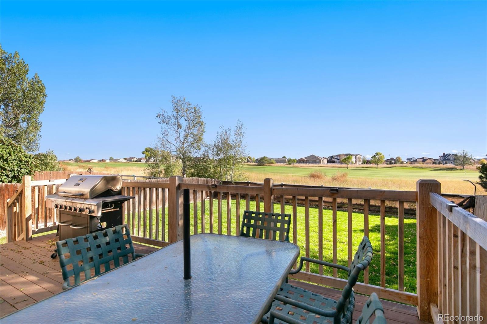 a view of a balcony with an ocean view