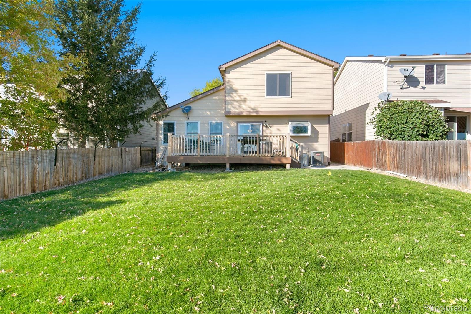 1606 Conestoga Drive Fort Lupton, CO 80621 - Photo 21 of 25 a view of a house with a yard and sitting area
