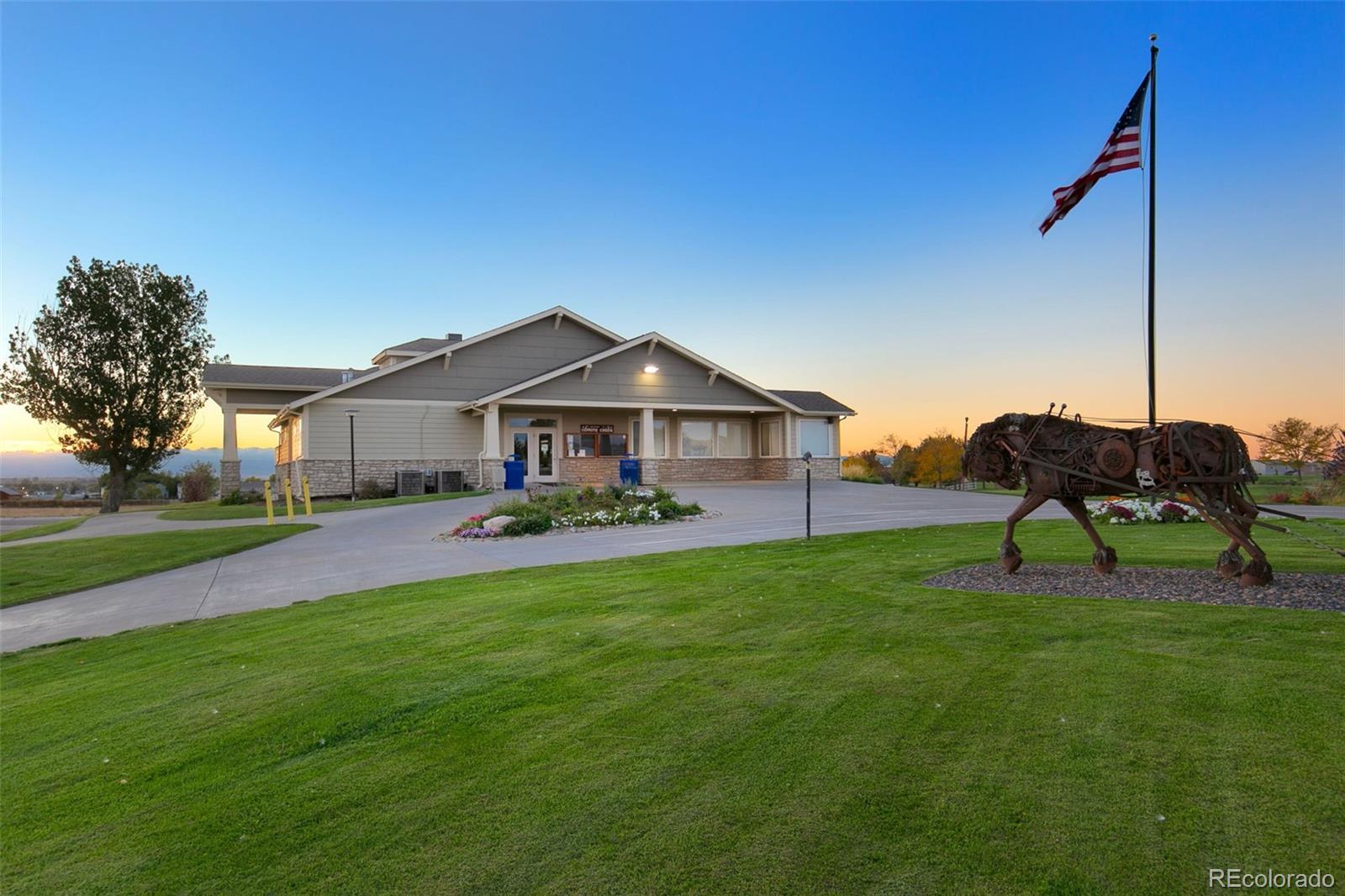 1606 Conestoga Drive Fort Lupton, CO 80621 - Photo 25 of 25 a front view of house with yard and green space