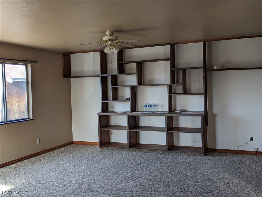 158 Lightner Street Pioche, NV 89043 - Photo 6 of 30 Main Floor - Living Room Bookcases