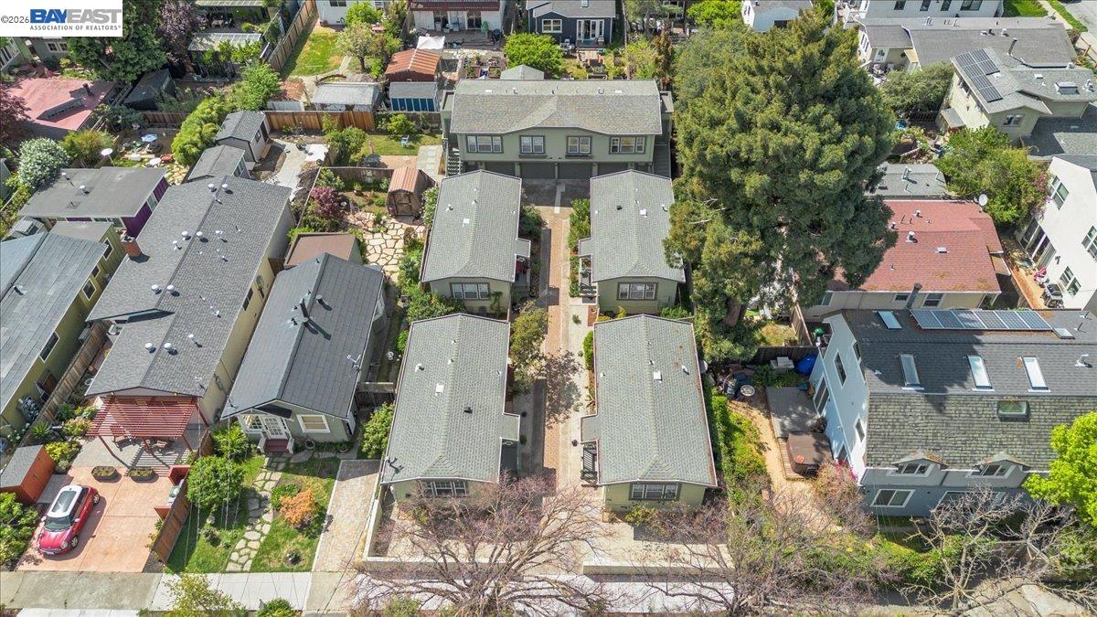 1504 Tenth Street Berkeley, CA 94710 - Photo 12 of 12 an aerial view of residential houses with outdoor space