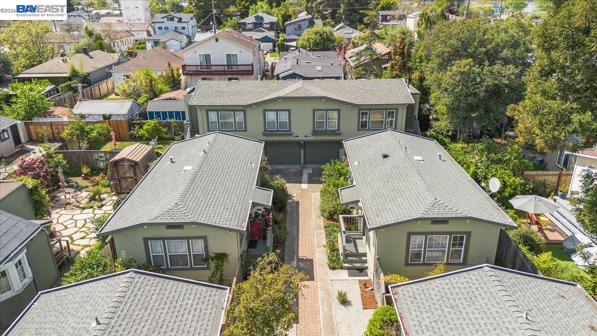 1504 Tenth Street Berkeley, CA 94710 - Photo 5 of 12 an aerial view of a house