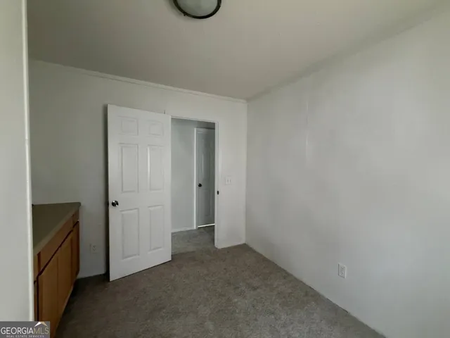 a view of a room with a utility room