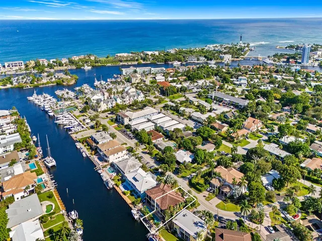a view of city and ocean