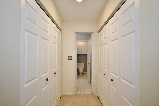 a view of a bathroom