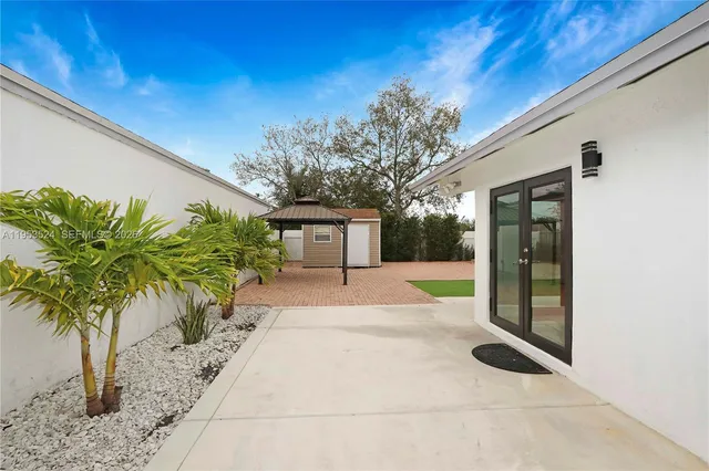a view of water heater room