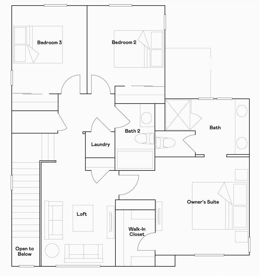 1275 Galaxy Way Rialto, CA 92376 - Photo 24 of 24 Residence 1 - level 2 floorplan