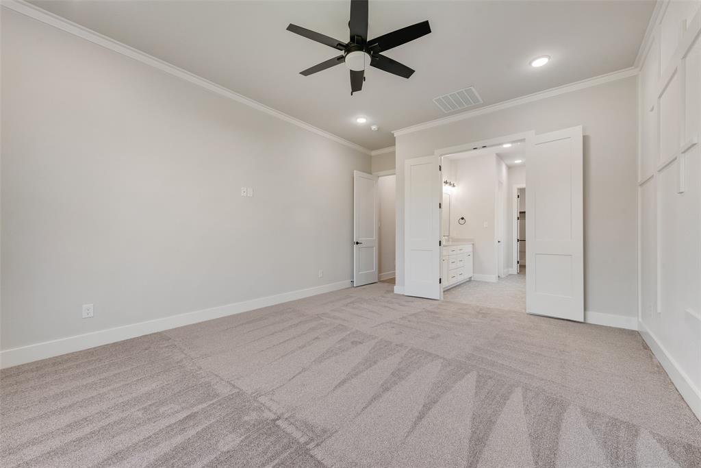 1342 Benjamin Trail Van Alstyne, TX 75495 - Photo 23 of 39 an empty room with fan and a ceiling fan
