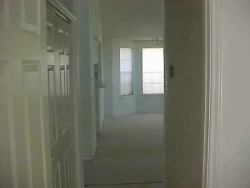 a bathroom with a mirror