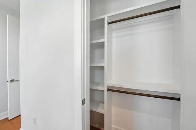 a view of empty room