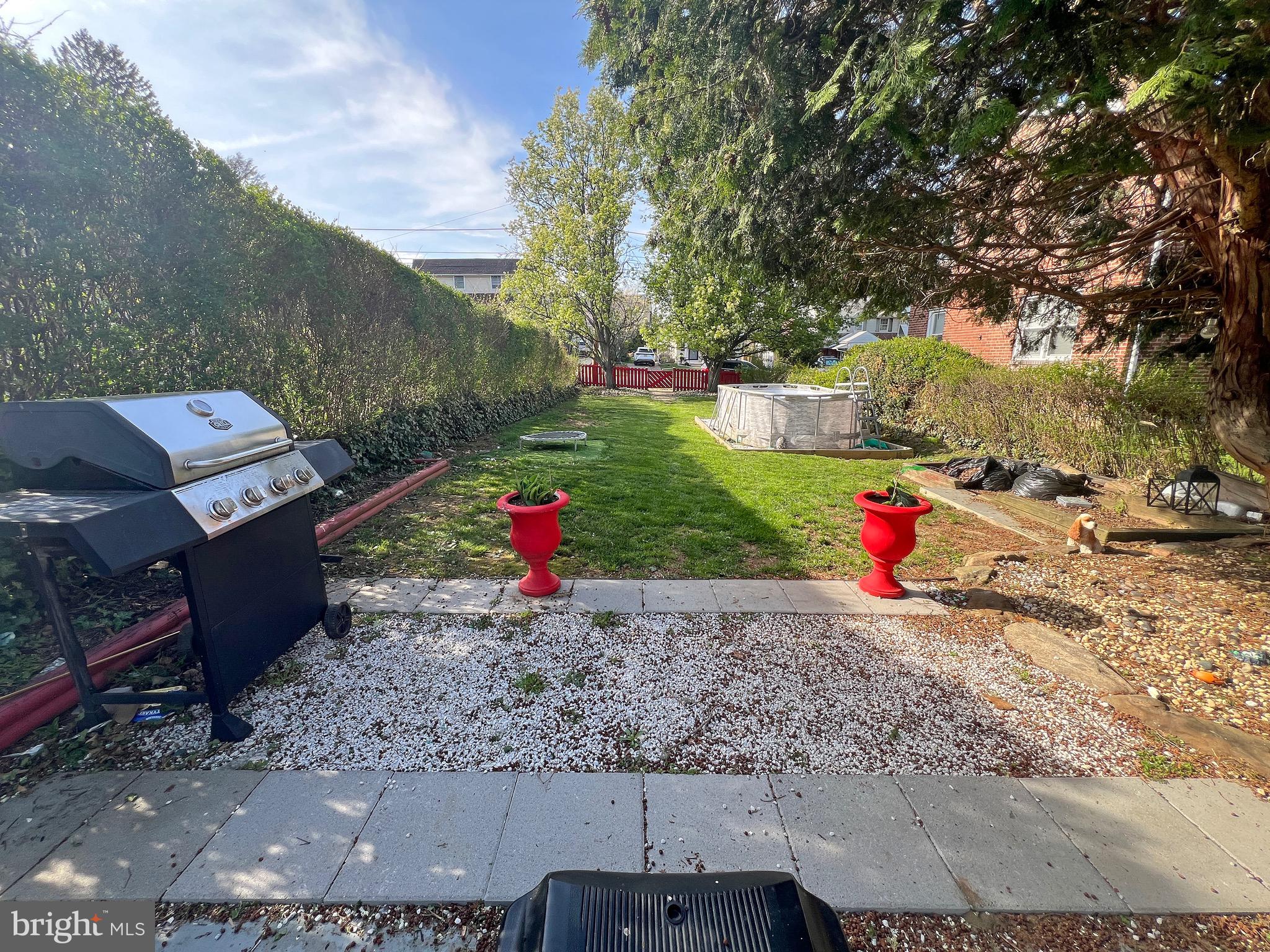 4129 Garrett Road Drexel Hill, PA 19026 - Photo 31 of 34 Peaceful backyard