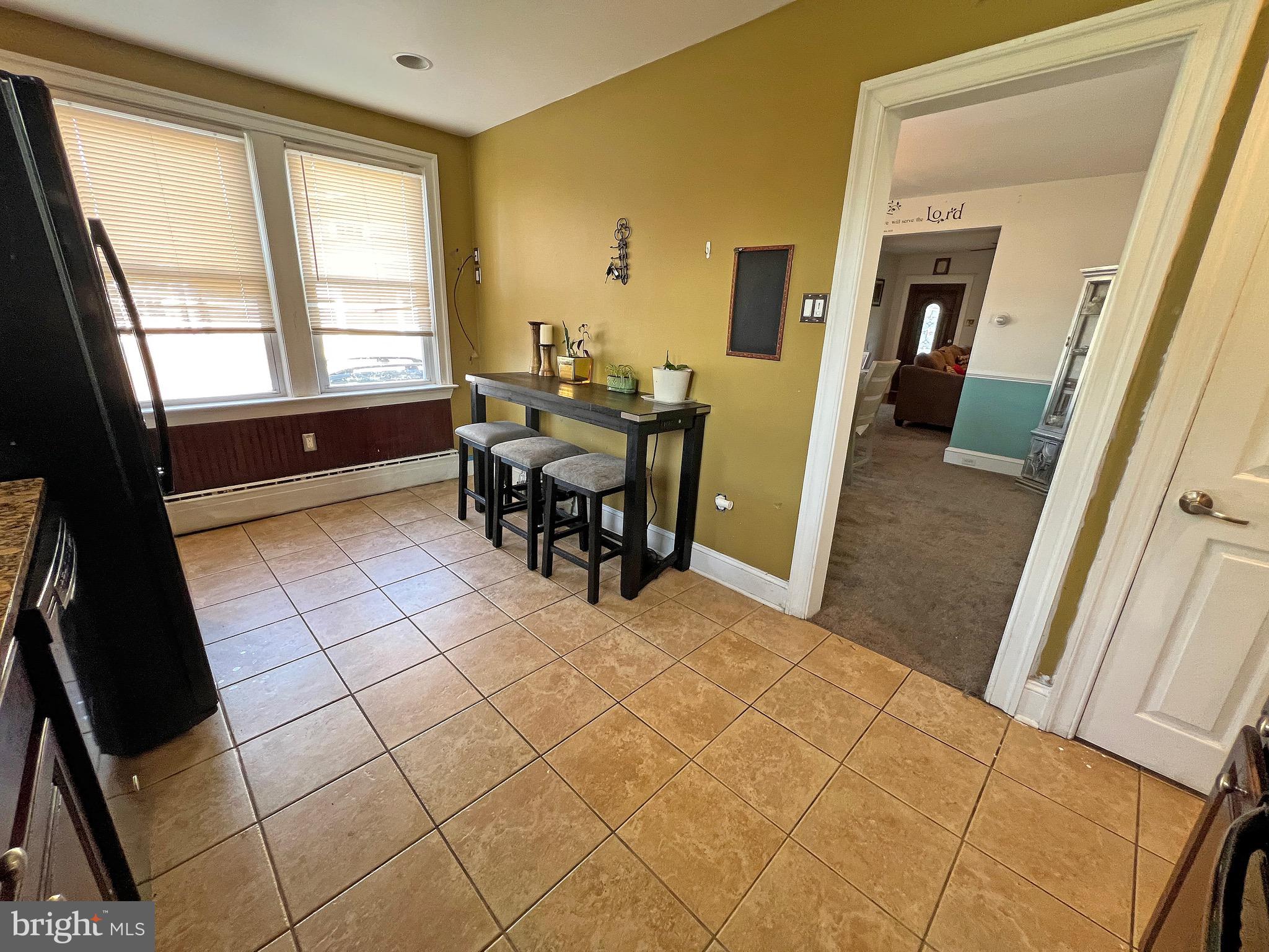4129 Garrett Road Drexel Hill, PA 19026 - Photo 5 of 34 Eat-in kitchen open to the dining room