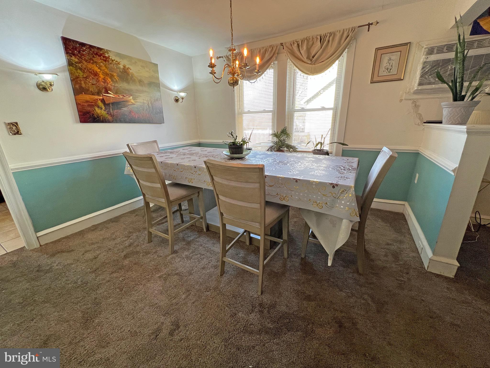 4129 Garrett Road Drexel Hill, PA 19026 - Photo 8 of 34 Dining Room with chair rail molding
