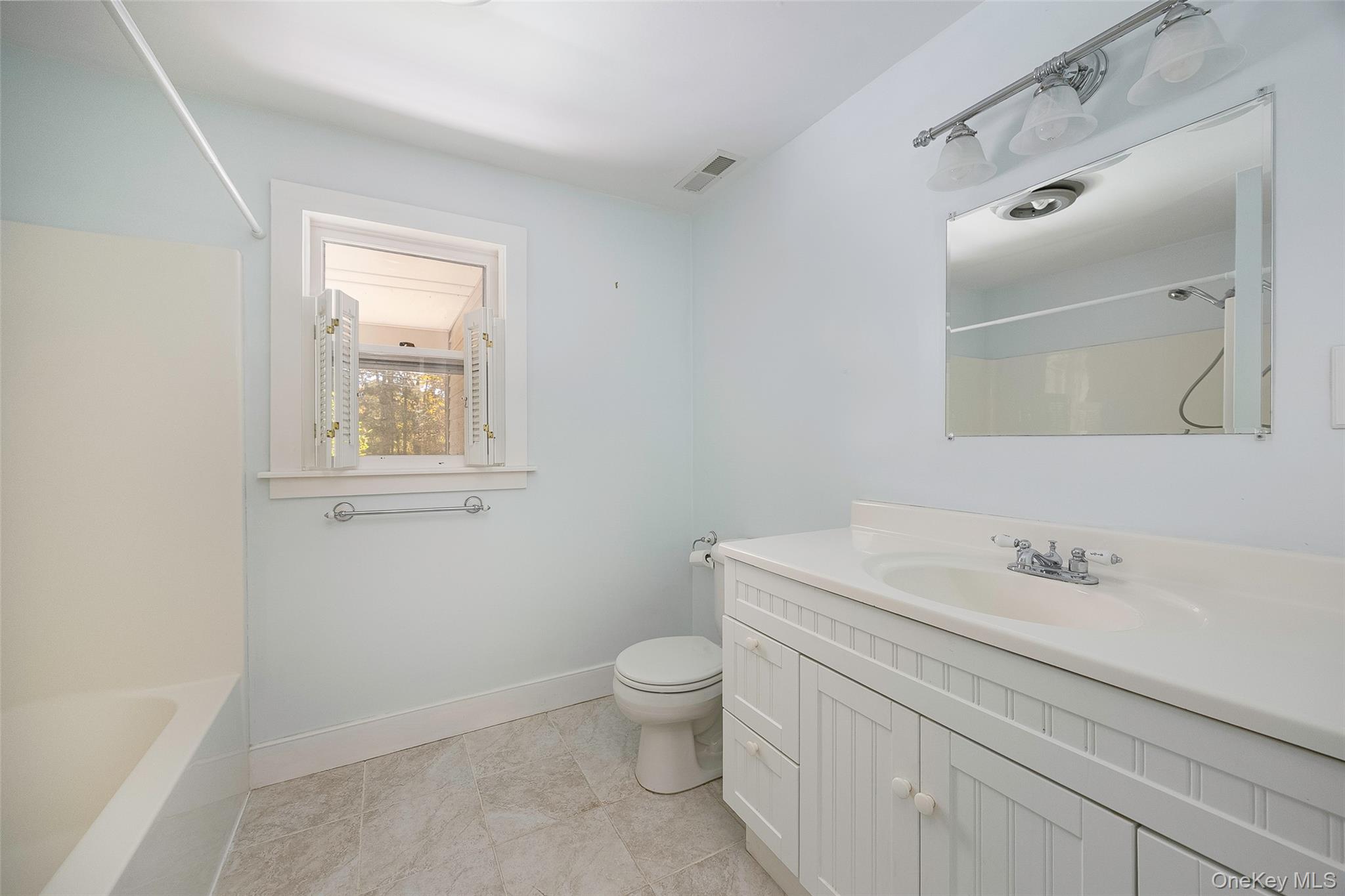 2 Haggerty Hill Road Rhinebeck, NY 12572 - Photo 27 of 47 Full bathroom with vanity, shower / washtub combination, and light tile patterned floors