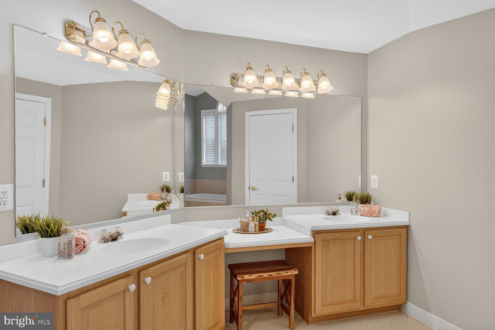 3607 Ox Ridge Court Fairfax, VA 22033 - Photo 12 of 19 Bright and airy bathroom retreat.