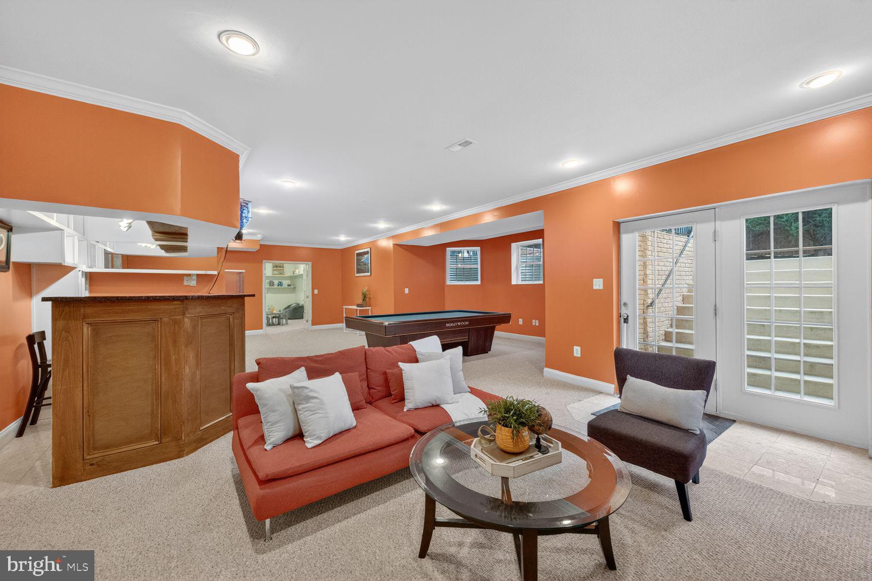3607 Ox Ridge Court Fairfax, VA 22033 - Photo 14 of 19 Vibrant basement retreat with charm.