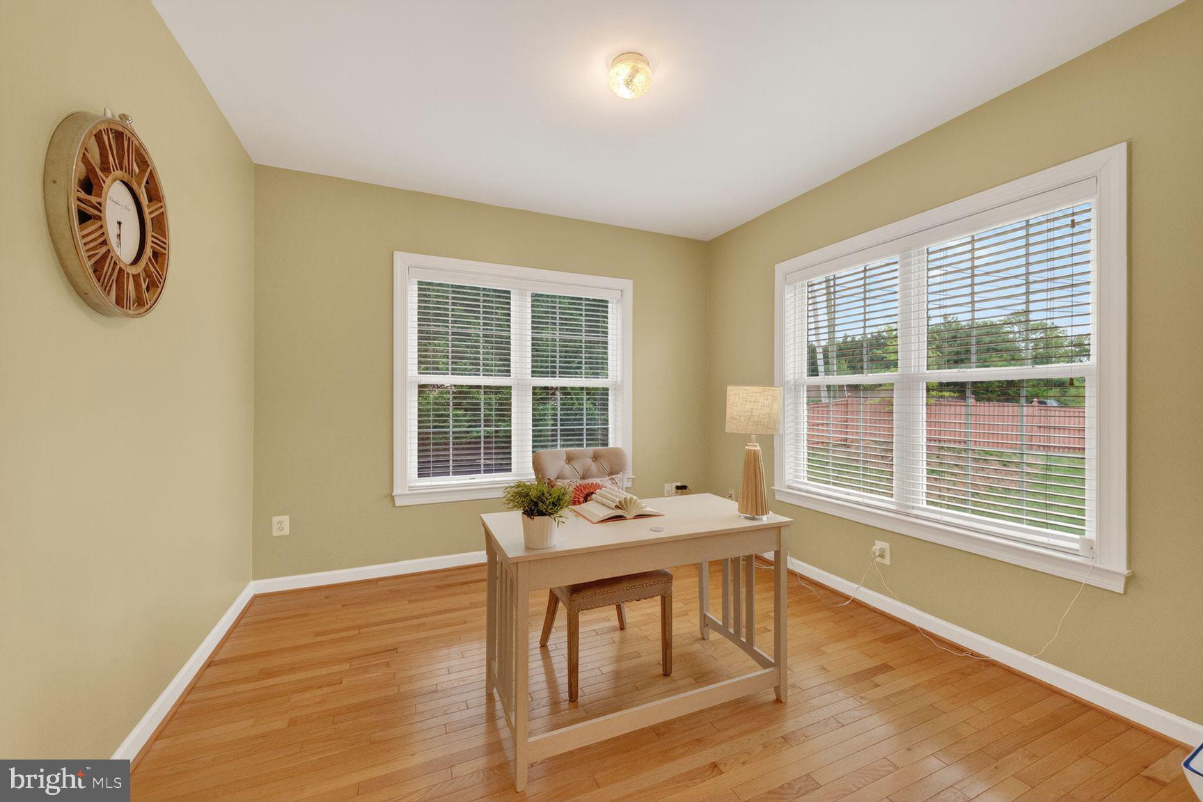 3607 Ox Ridge Court Fairfax, VA 22033 - Photo 6 of 19 Bright and inviting home office space.