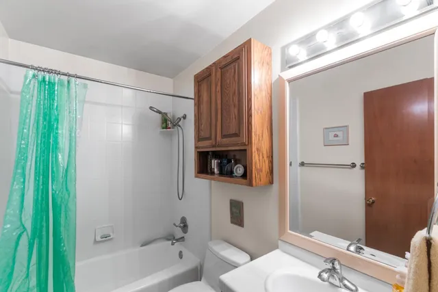 a view of street along with trees