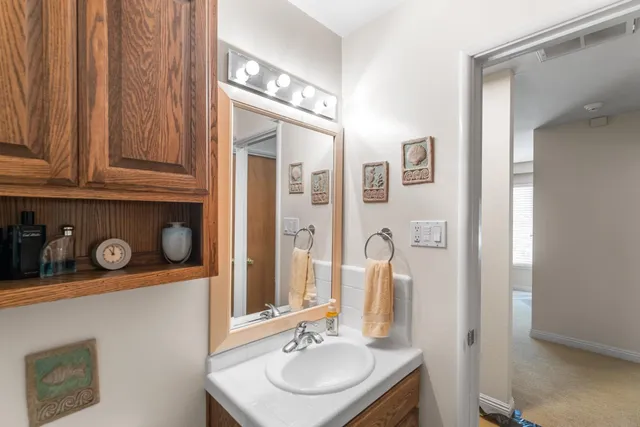 a view of lake with mountain