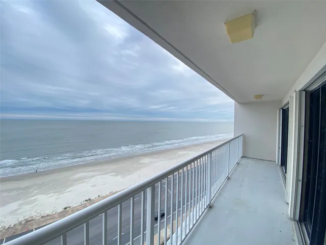 a view of beach and ocean