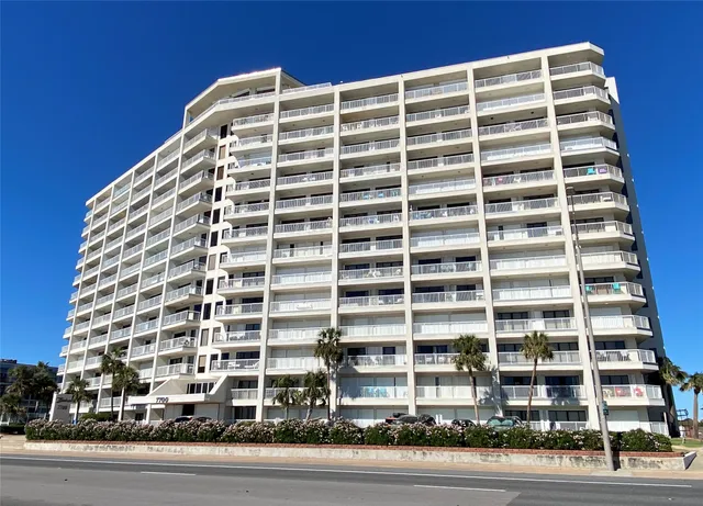 a front view of a building