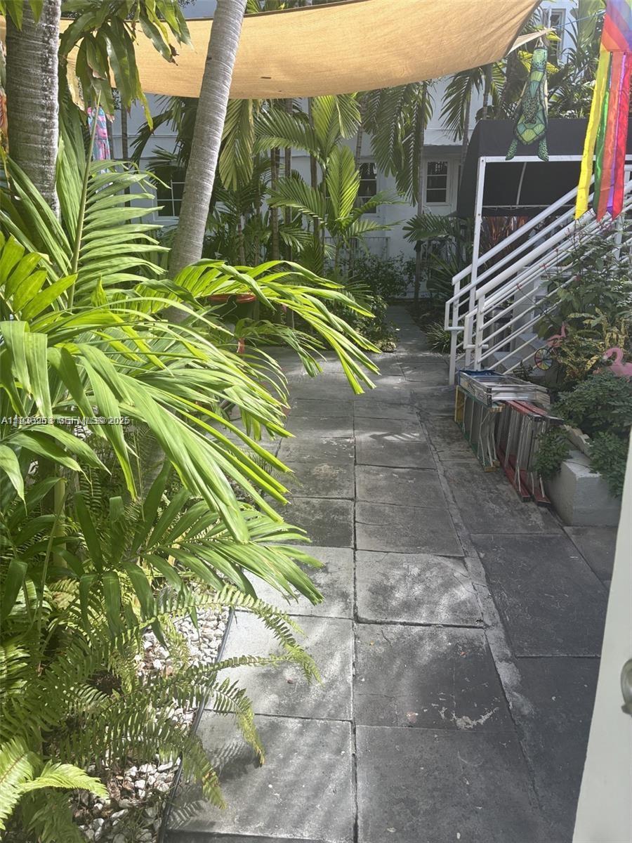 2469 Flamingo Place, Unit 2 Miami Beach, FL 33140 - Photo 22 of 22 a view of outdoor space and yard