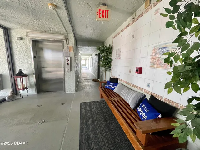 workspace with wooden floor