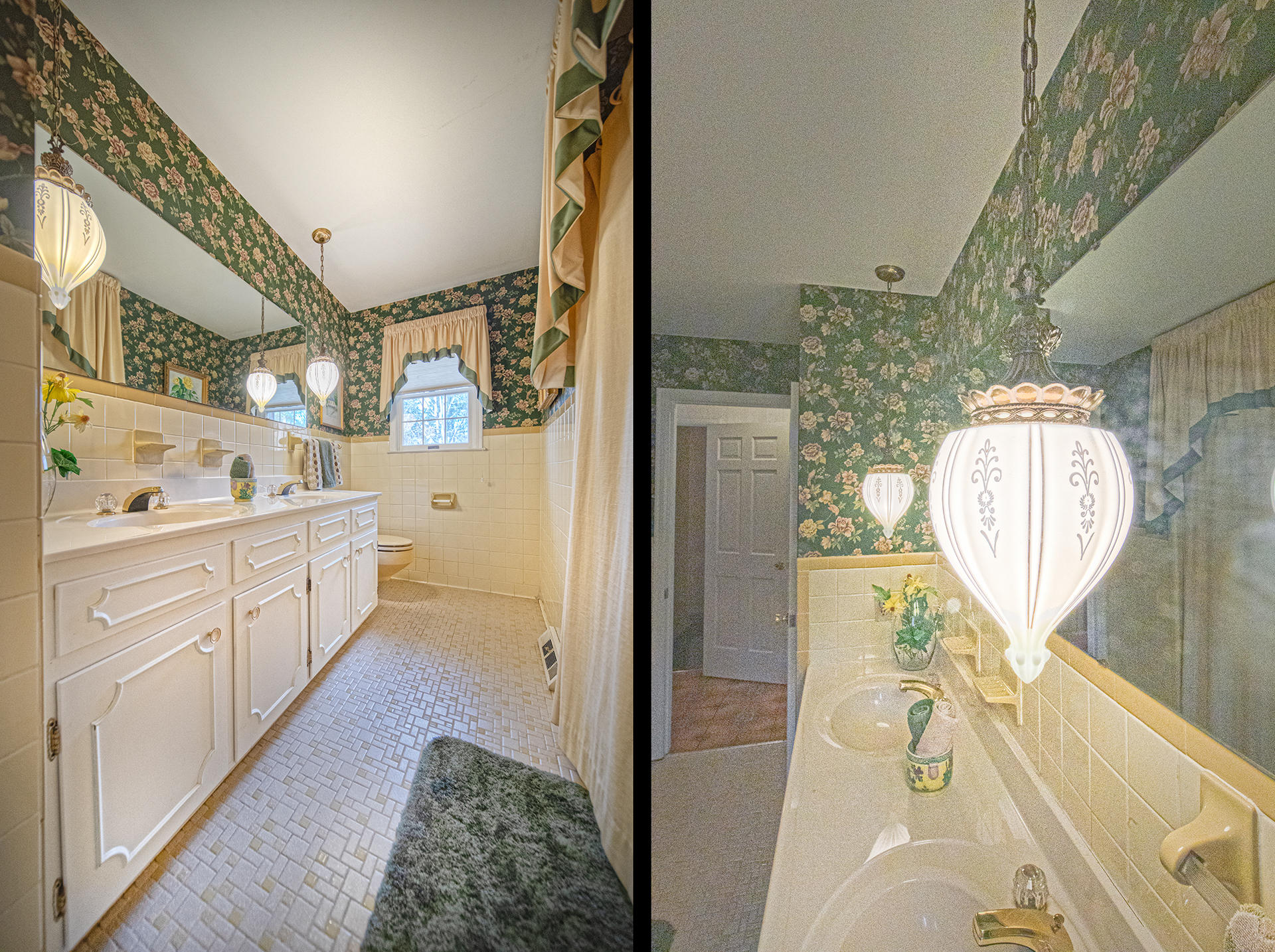 2080 Goodview Town Road, Unit 2082 Goodview, VA 24095 - Photo 23 of 96 a bathroom with a double vanity sink and a mirror