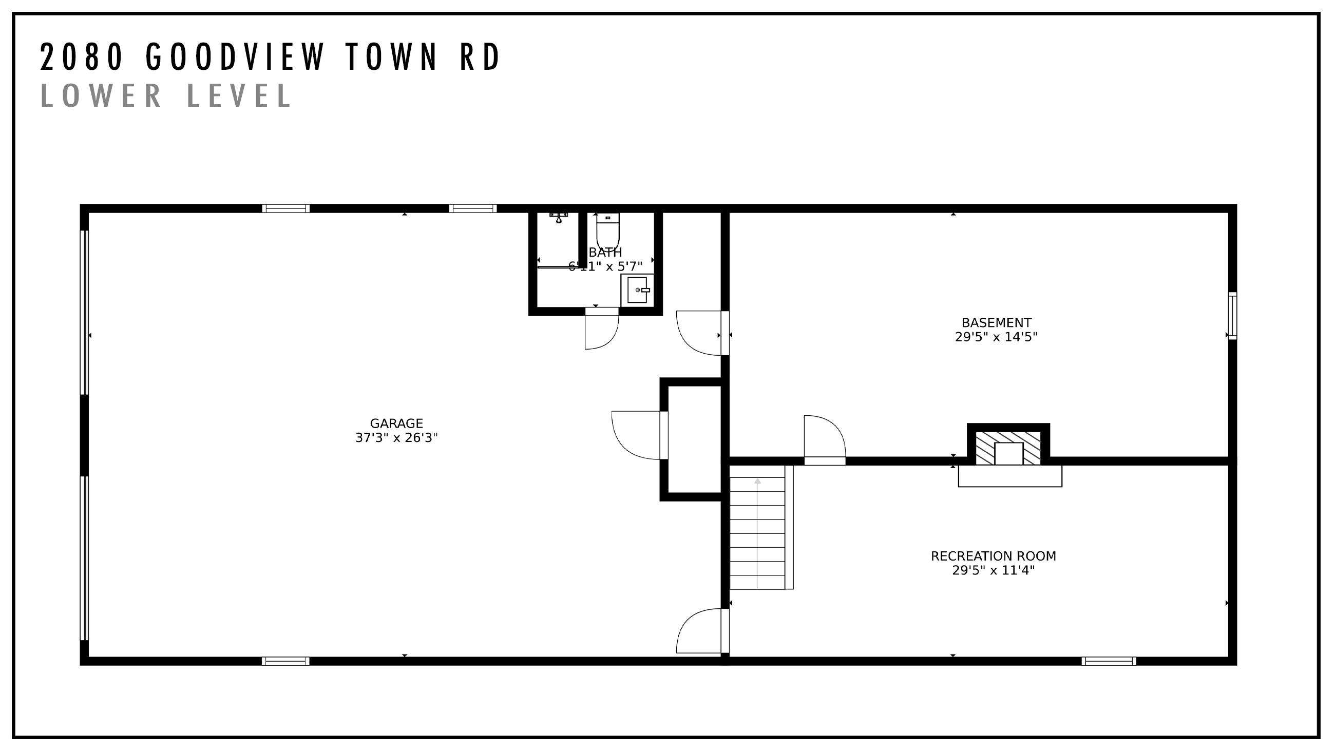 2080 Goodview Town Road, Unit 2082 Goodview, VA 24095 - Photo 96 of 96 Floorplan-lower