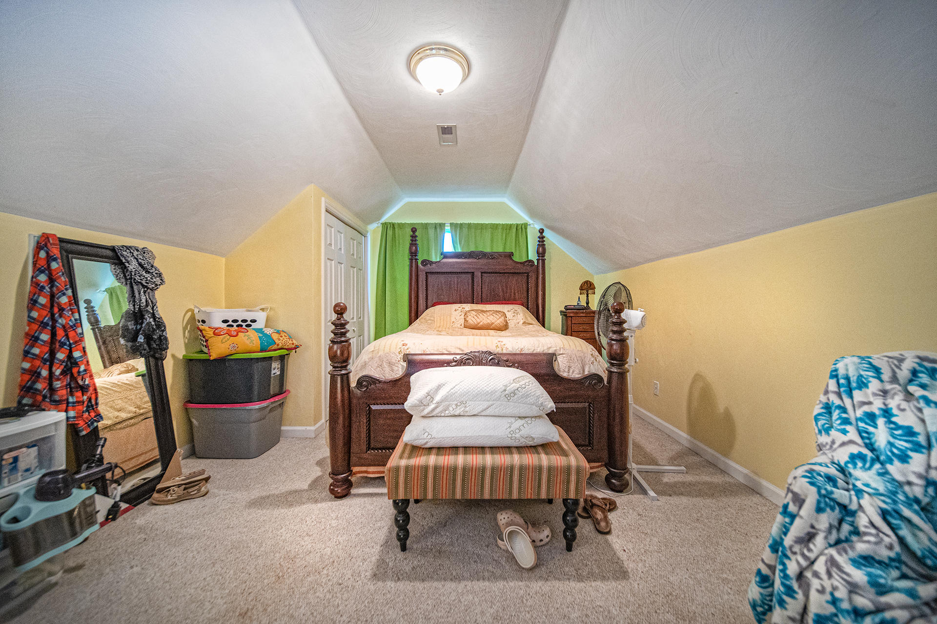 2080 Goodview Town Road, Unit 2082 Goodview, VA 24095 - Photo 73 of 96 a bedroom with furniture and a flat screen tv