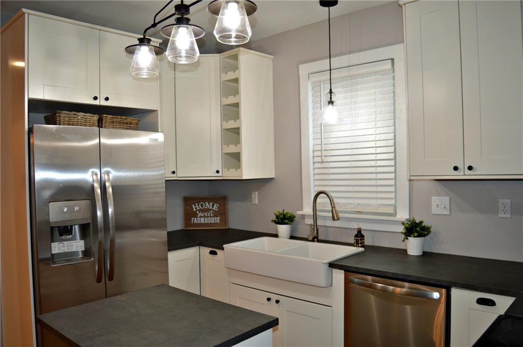 223 Mercer Street Butler, PA 16001 - Photo 6 of 21 Stainless steel refrigerator, farmhouse sink