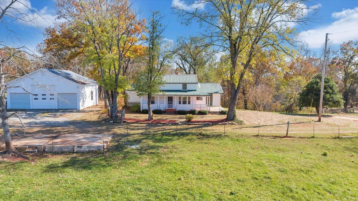 460 Thompson Ridge Road Ferrum, VA 24088 - Photo 48 of 48 a view of a house with swimming pool and sitting area