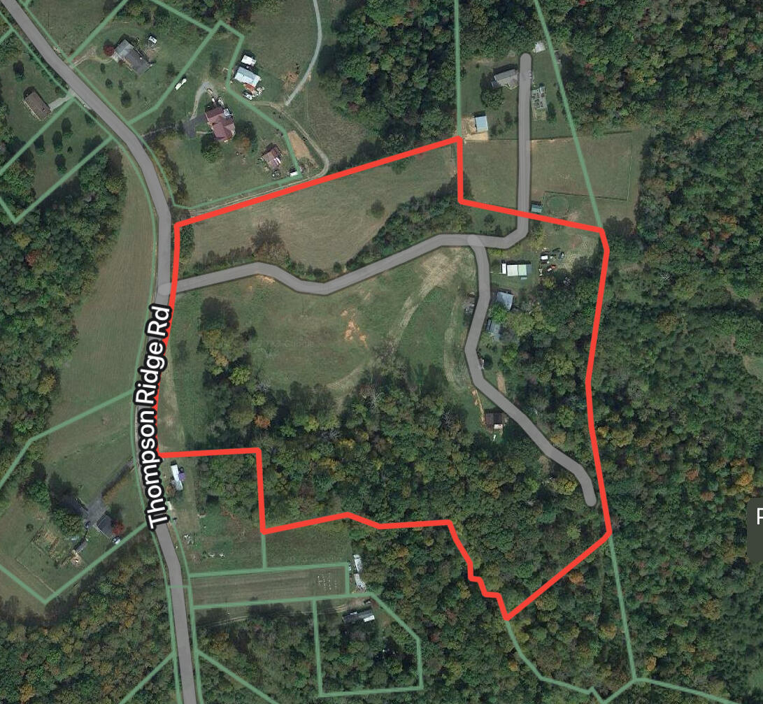 460 Thompson Ridge Road Ferrum, VA 24088 - Photo 7 of 48 an aerial view of a tennis ground