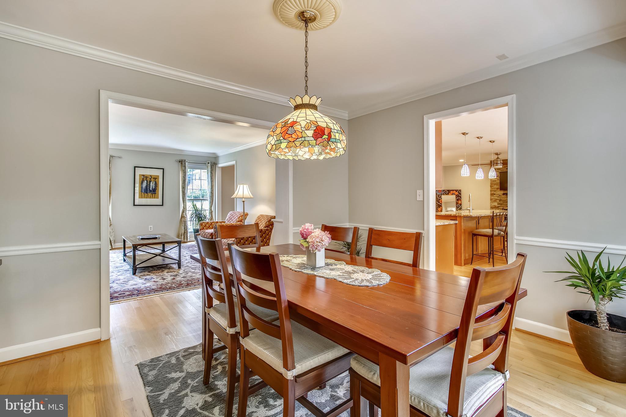 2314 Tanglevale Drive Vienna, VA 22181 - Photo 18 of 74 Dining Room off Living Room and Kitchen