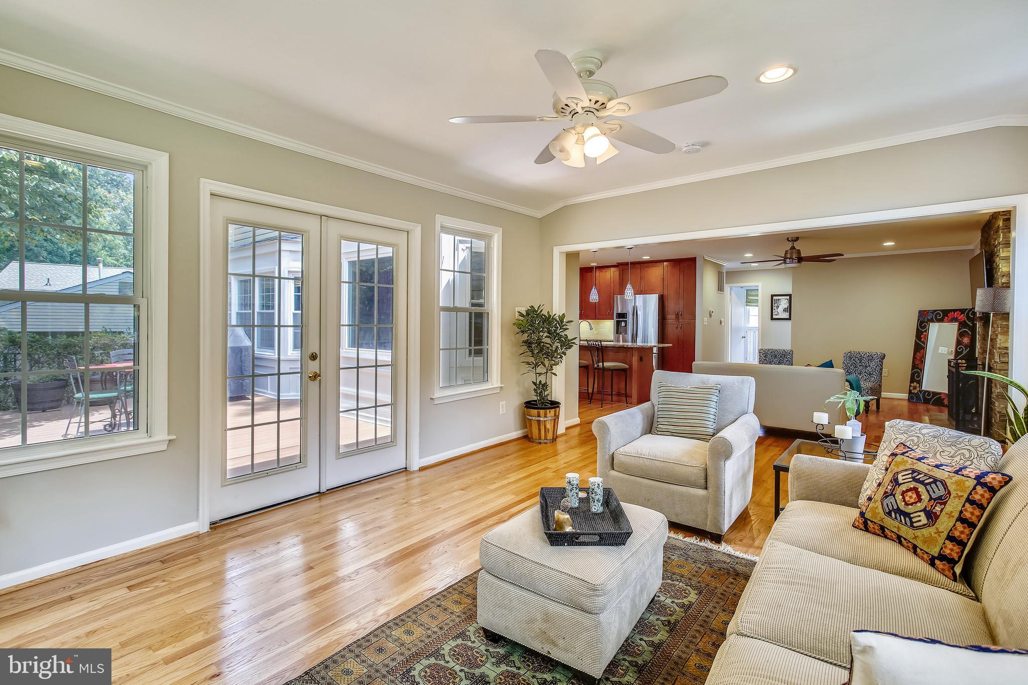 2314 Tanglevale Drive Vienna, VA 22181 - Photo 33 of 74 Access the Trex Deck off the Sunroom