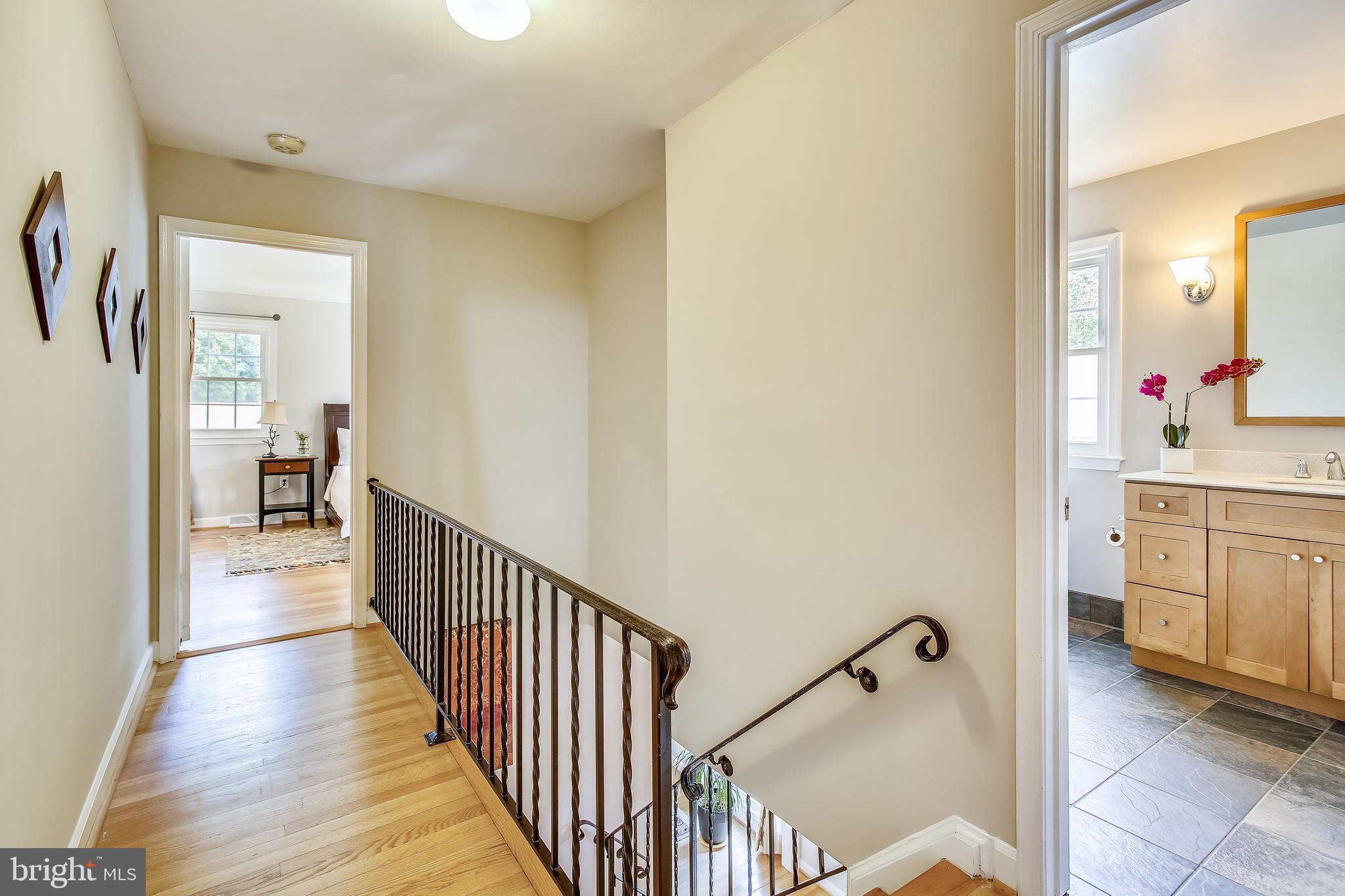 2314 Tanglevale Drive Vienna, VA 22181 - Photo 46 of 74 Upper level Hallway - notice the Hardwoods