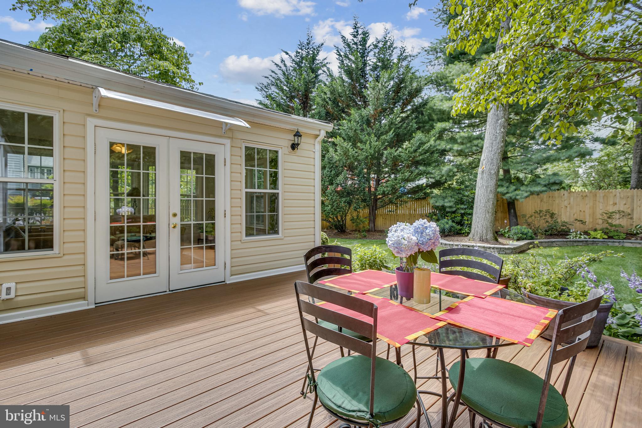 2314 Tanglevale Drive Vienna, VA 22181 - Photo 7 of 74 Trex Deck off Sunroom