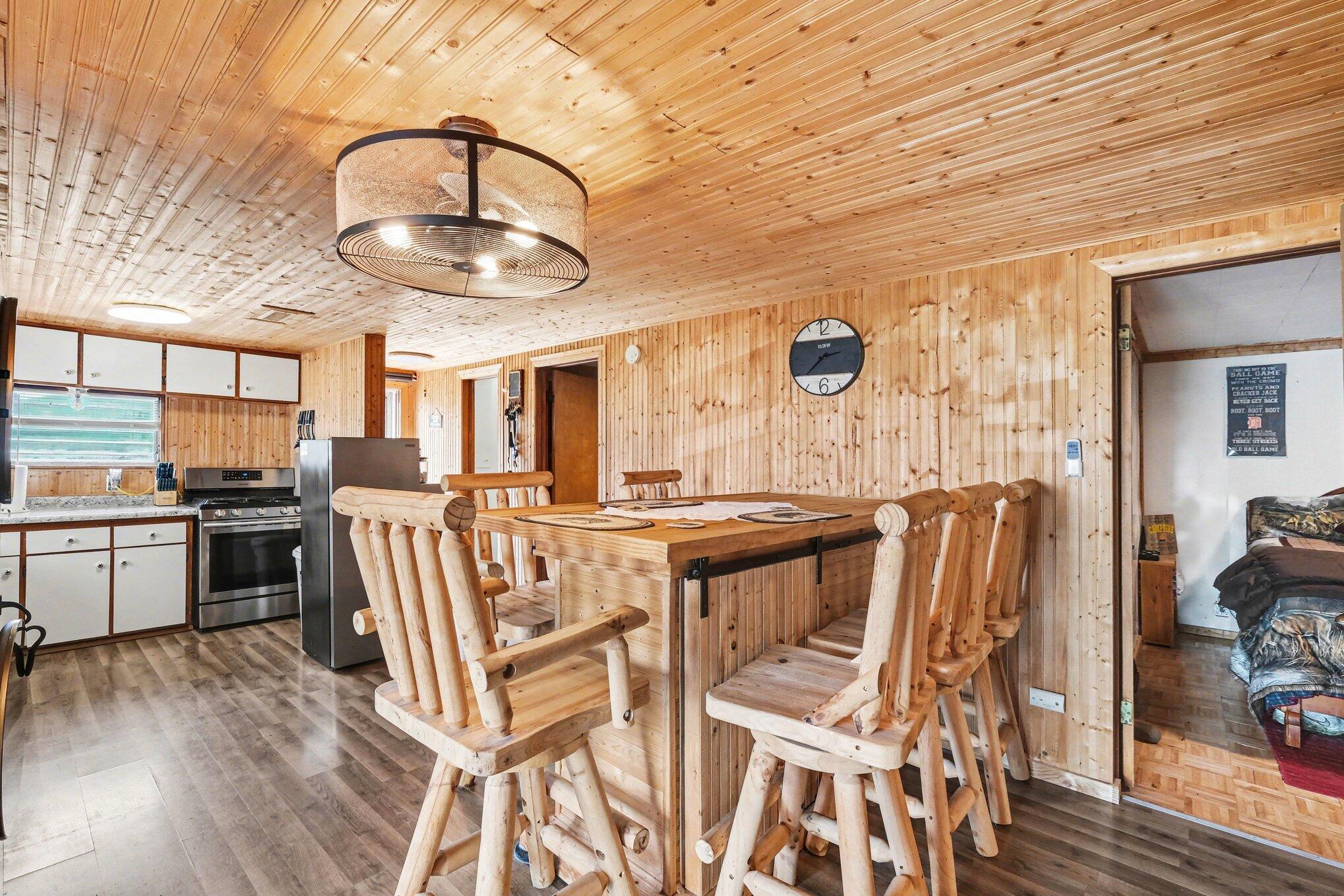 13351 Clausen Road Trufant, MI 49347 - Photo 4 of 17 Dining Kitchen Cllausen
