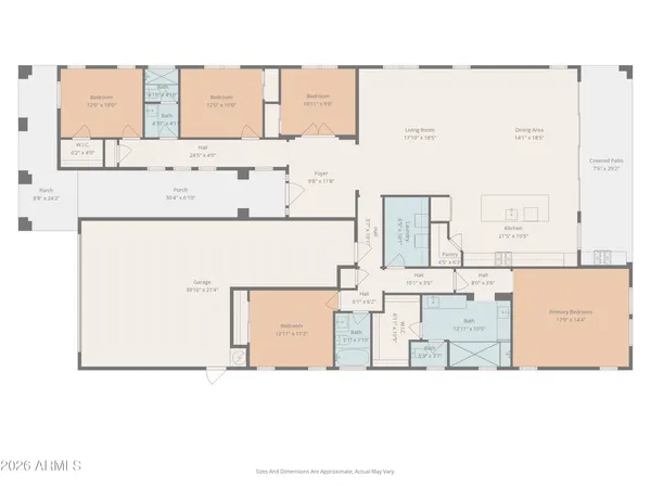 $1,020,000 | 5924 East Redmont Drive, Mesa, AZ 85215