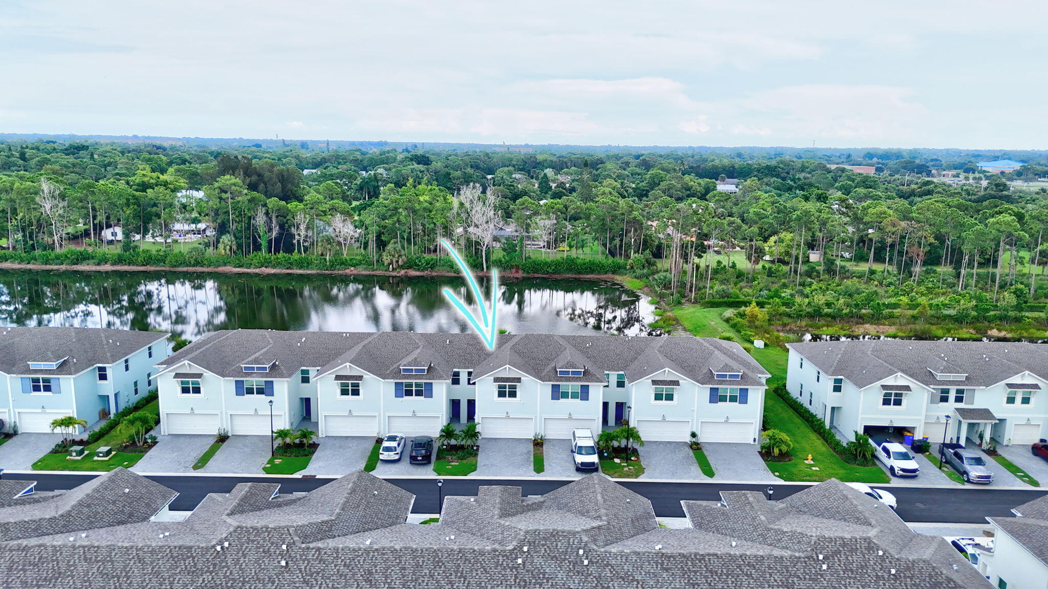 5766 Southeast Edgewater Circle Stuart, FL 34997 - Photo 33 of 41 Front of Townhome