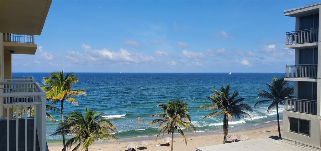 1161 Hillsboro Mile, Unit 506 Hillsboro Beach, FL 33062 - Photo 2 of 66 View From Balcony