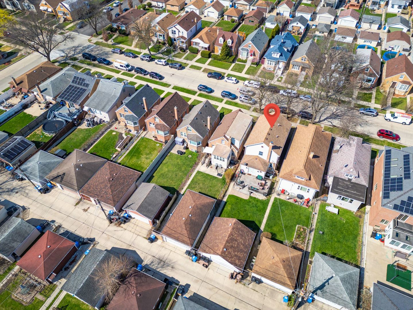 5325 North Meade Avenue Chicago, IL 60630 - Photo 23 of 24 a view of yard from balcony