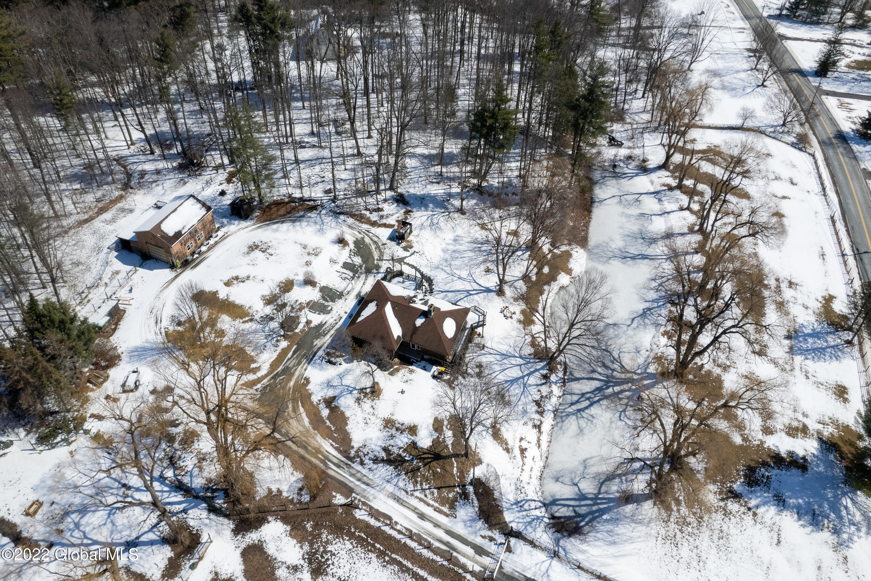 1385 Maple Hill Road Schodack, NY 12033 - Photo 2 of 26 Drone (2)