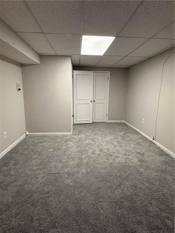 a view of empty room