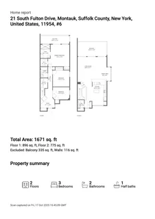 $1,495,000 | 21 South South Fulton Drive, Unit 6, Montauk, NY 11954